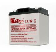 BATERÍA NPD-1226 NETION 12V 26AH CICLO PROFUNDO