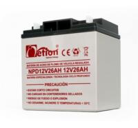 BATERÍA NPD-1226 NETION 12V 26AH CICLO PROFUNDO