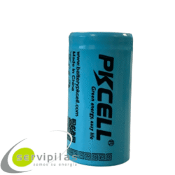 BATERÍA ICR16340 RCR123A PKCELL 3.7V 700mAh