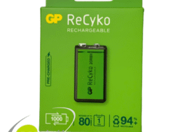 BATERÍA 9V GP RECARGABLE 200mAH