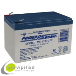 BATERÍA PS-12140 POWERSONIC 12V 14AH F2