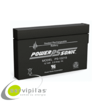 BATERÍA PS-1221S POWERSONIC NP2-12 GENESIS 12V 2.0AH