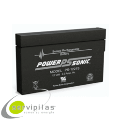 BATERÍA PS-1221S POWERSONIC NP2-12 GENESIS 12V 2.0AH