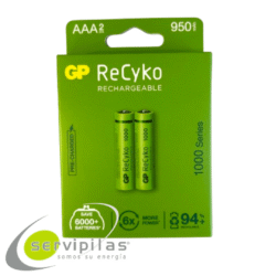 BATERÍA AAA GP RECARGABLE 950mAh