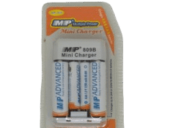 CARGADOR  MP-809B 1250mAh +2AA +2AAA