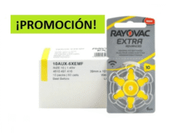 PROMOCIÓN CAJA PILA Nº10 RAYOVAC AUDITIVA