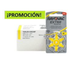 PROMOCIÓN CAJA PILA Nº10 RAYOVAC AUDITIVA