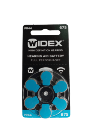 PILA N°675 WIDEX AUDITIVA