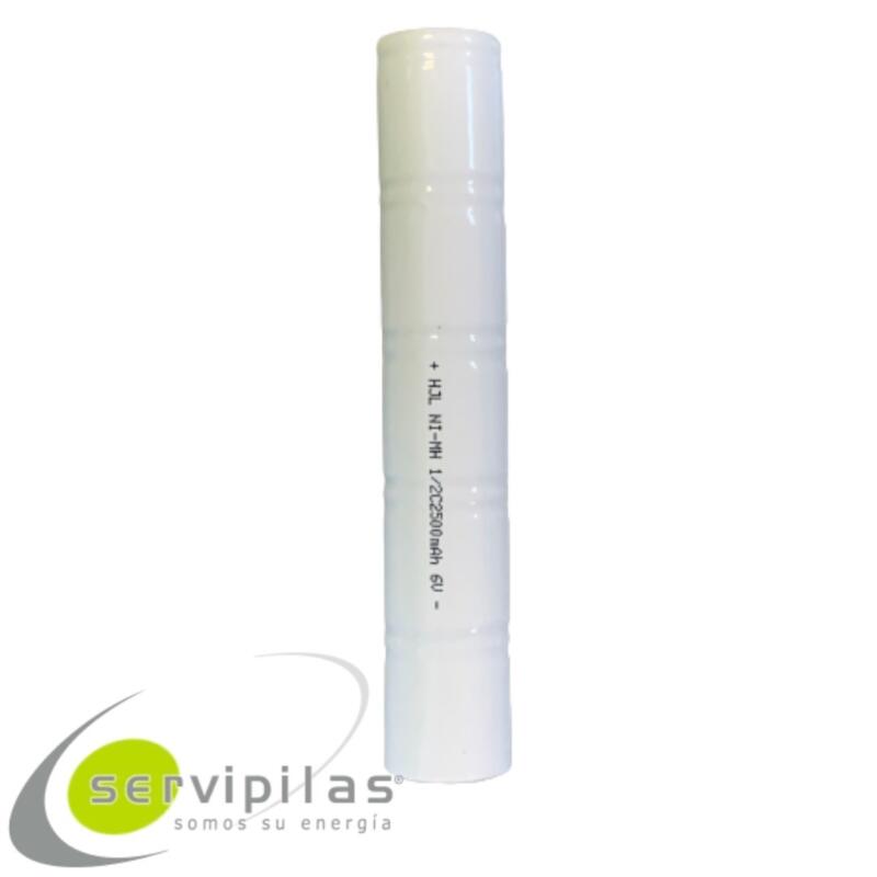 BATERÍA 1/2C HJL 6V 2500mAh NiMH