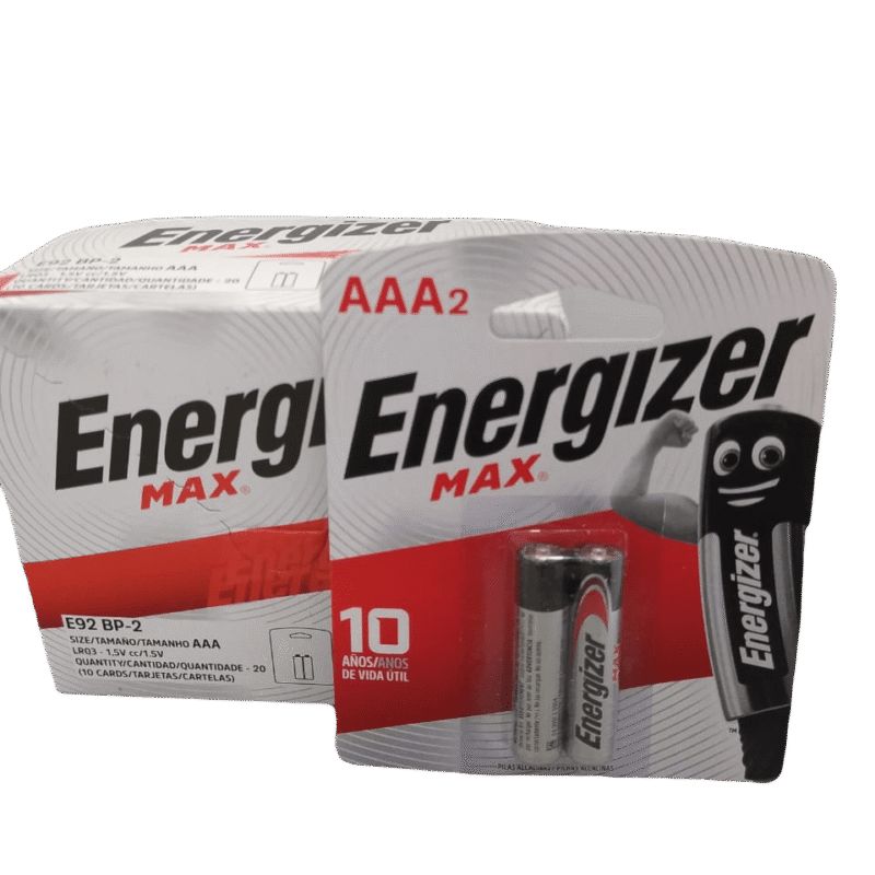 CAJA DE 12 BLÍSTER AAA ENERGIZER