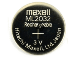 BATERIA ML2032 MAXELL 3V RECARGABLE