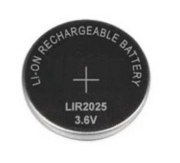 BATERIA BOTÓN LIR2025 RECARGABLE