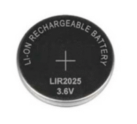 BATERIA BOTÓN LIR2025 RECARGABLE