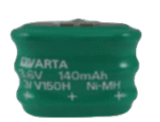 BATERIA 3/V150H 3P VARTA 3.6V 140MAH NIMH