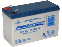 BATERÍA PS-1270 POWER SONIC 12V 7AH F2
