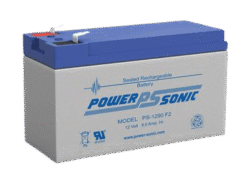 BATERÍA PS-1290 POWERSONIC 12V 9AH F2