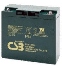 BATERÍA EVX-12200 CSB 12V 20AH