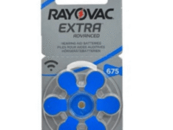 PILA N°675 RAYOVAC AUDITIVA