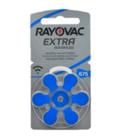 PILA N°675 RAYOVAC AUDITIVA