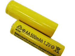 BATERÍA AA 1.2V 500mAh NiCD