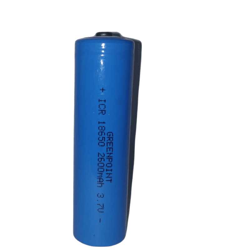 BATERÍA 18650 3.7V 2600mAh CON BOTON