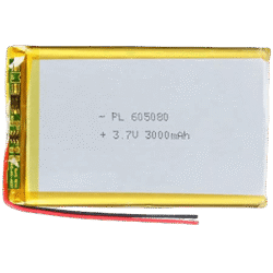 BATERÍA LIPO 605080 3.7V 3000mAh