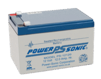 BATERÍA PS-12120 POWERSONIC 12V 12AH F2