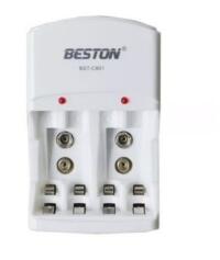 CARGADOR AA/AAA/9V BESTON *4