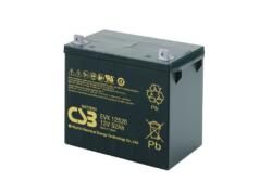 Batería CSB EVX12520 12V 52Ah para UPS y aplicaciones industriales
