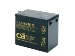 Batería CSB EVX12520 12V 52Ah para UPS y aplicaciones industriales