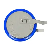 Pila CR2450HR con láminas 3V batería de litio tipo botón para tarjetas electrónicas