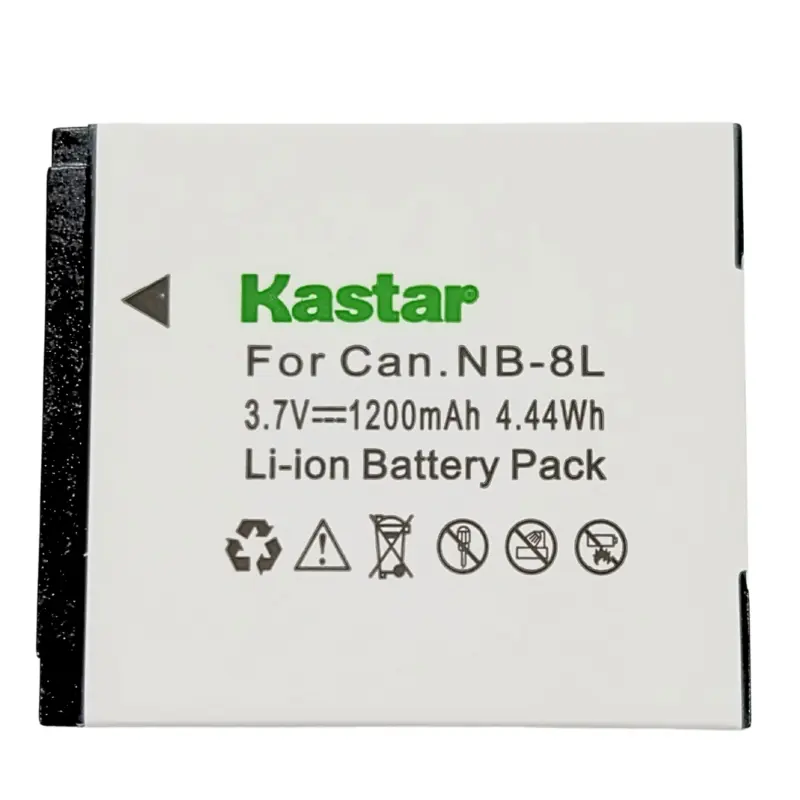 Batería para Canon NB-8L recargable para cámara digital