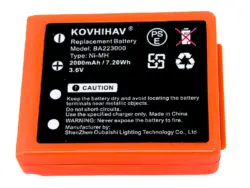 Batería compatible HBC BA223030 para control Radiomatic Micron