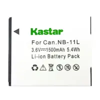 BATERIA KASTAR PARA CANON NB-11L LXY A2300 A2400 A2500 A2600 A3400 A 3500 A4000 A 4050 SX400 SX410