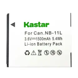 BATERIA KASTAR PARA CANON NB-11L LXY A2300 A2400 A2500 A2600 A3400 A 3500 A4000 A 4050 SX400 SX410